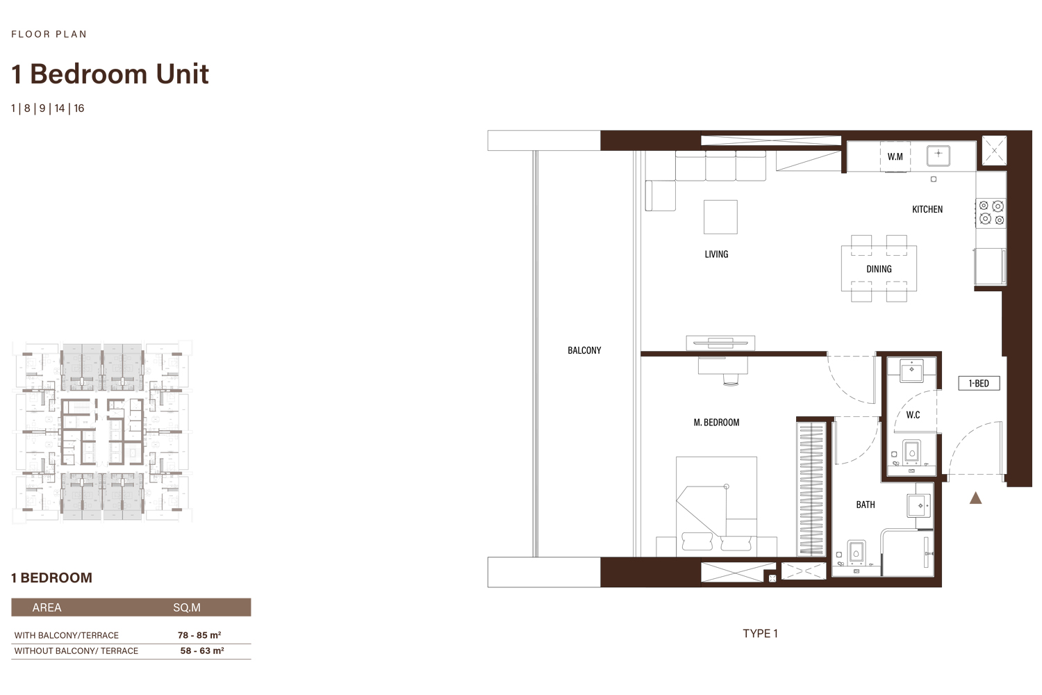 1 Bedroom